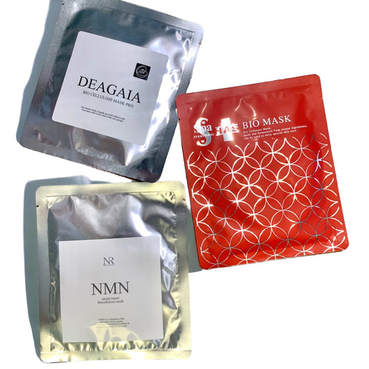 バイオセルロースマスク|つけくらべ3枚セット