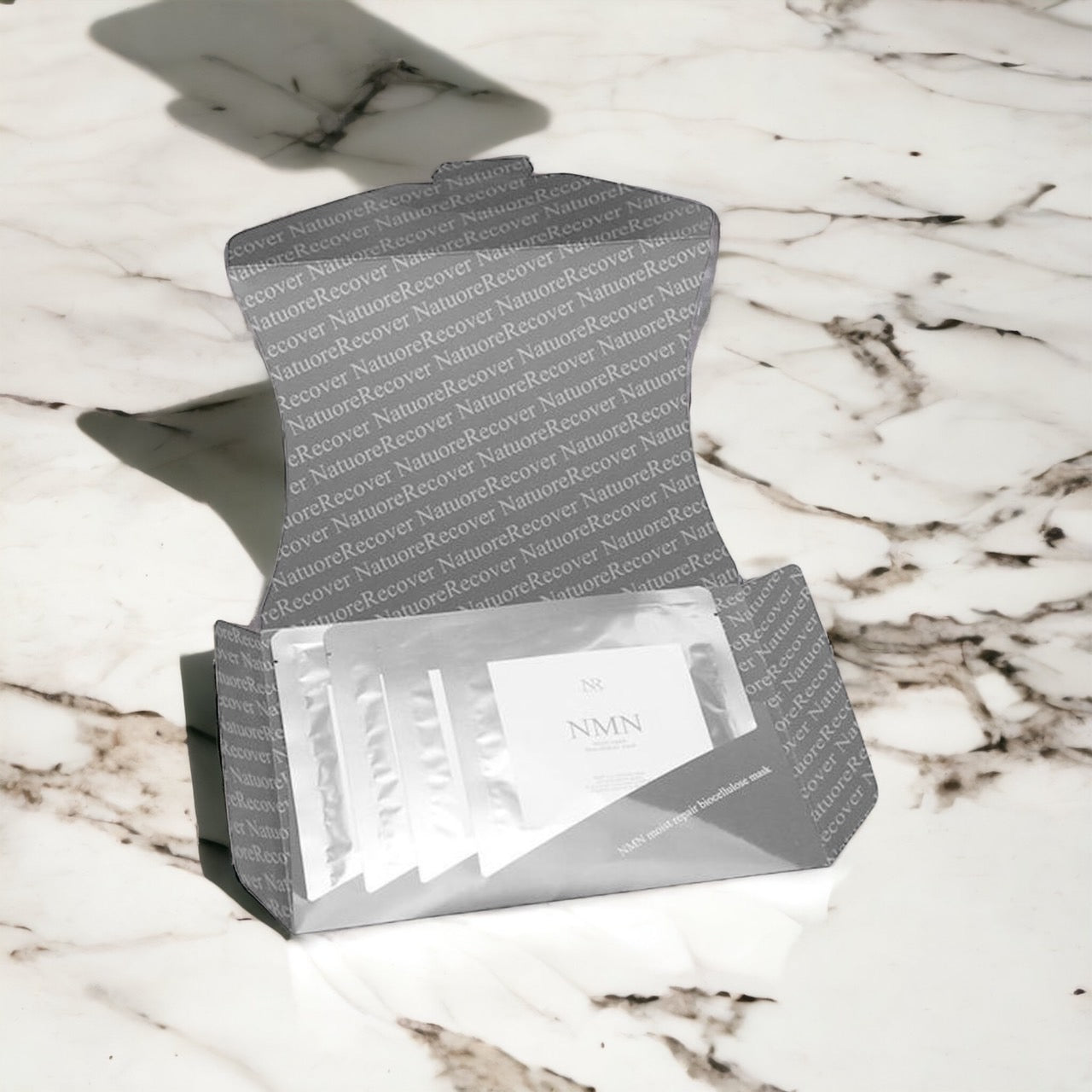 Natuore Recover|NMNモイストリペアバイオセルロースマスク (35ml×4枚)