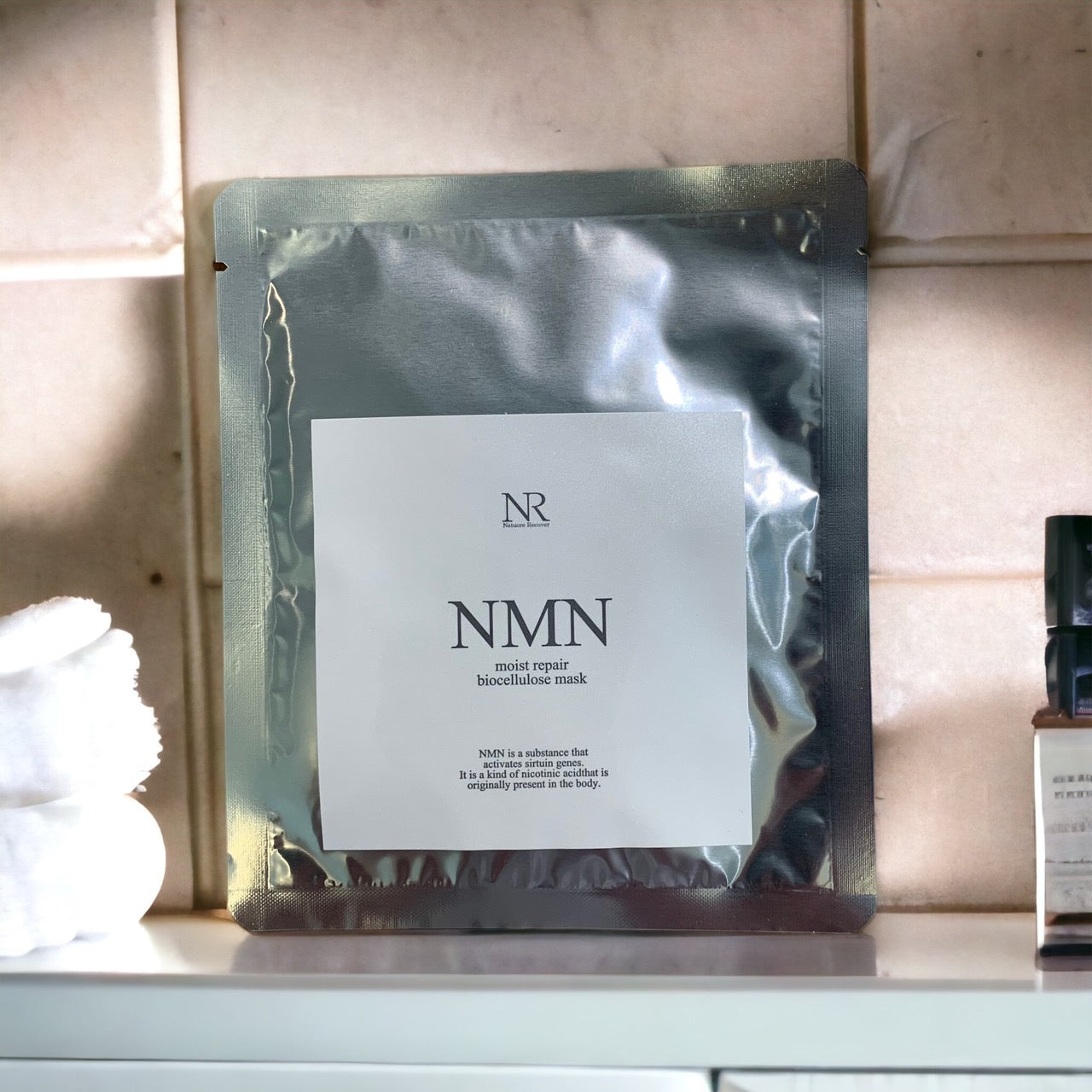 Natuore Recover|NMNモイストリペアバイオセルロースマスク (35ml×4枚)
